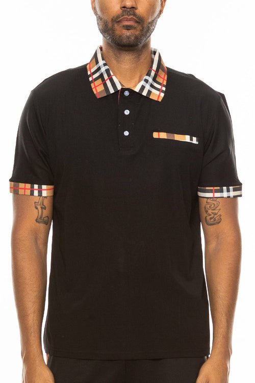Polo à carreaux - deslyshopping