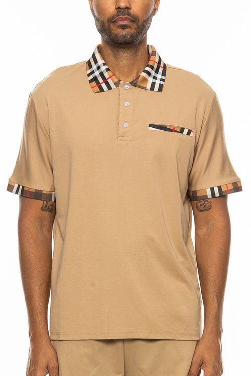 Polo à carreaux - deslyshopping