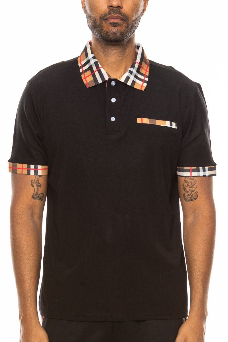 Polo à carreaux - deslyshopping