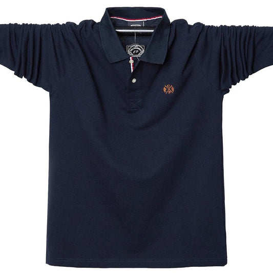 Polo en Coton pour Homme - Mode Affaires Automne - deslyshopping