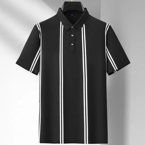 Polo Homme Luxe 96% Coton – Taille Plus Été 2024 👕✨ - deslyshopping