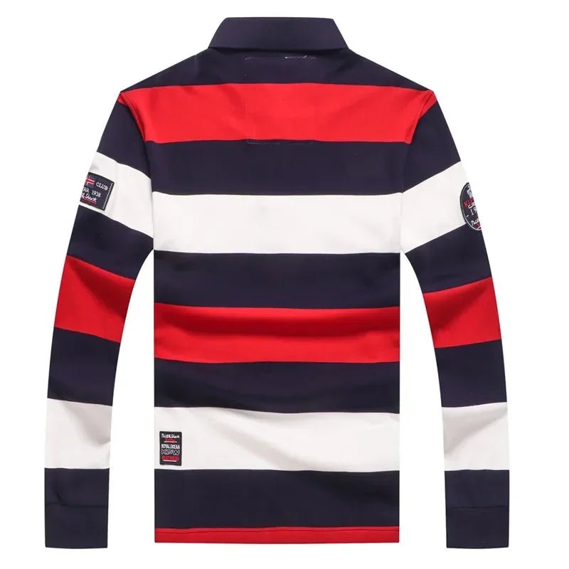 🦈 Polo Homme Manches Longues - TACE&SHARK - deslyshopping