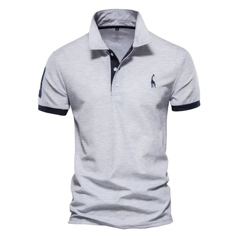 🏌️‍♂️ Polo T-shirt Homme - Blanc Décontracté - deslyshopping