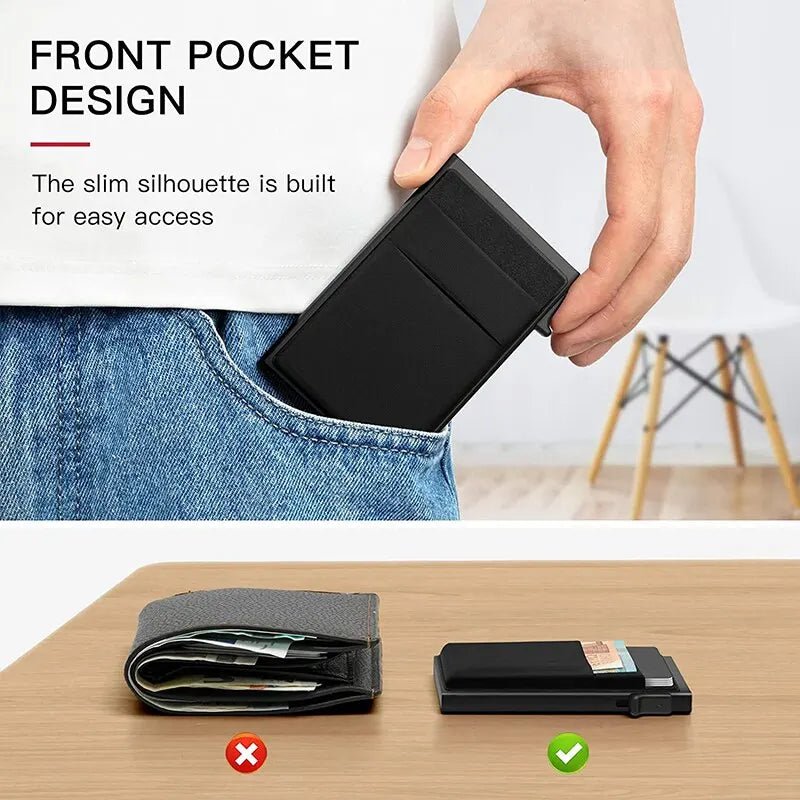 Porte - cartes de Crédit RFID pour Homme - deslyshopping