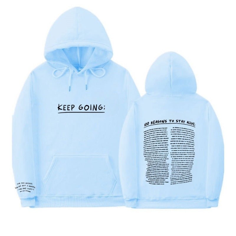 Pull à capuche décontracté molletonné - deslyshopping