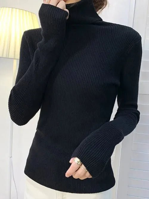 Pull à col roulé en cachemire - deslyshopping