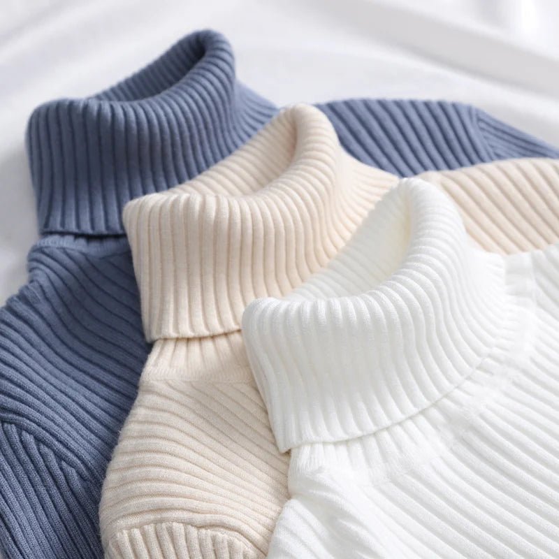 Pull à col roulé en cachemire - deslyshopping