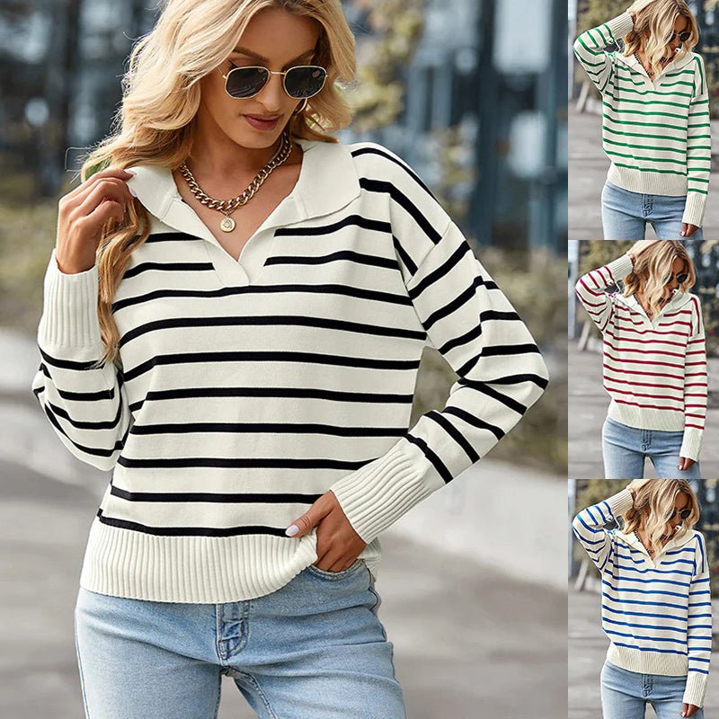 Pull à manches longues pour femmes, - deslyshopping