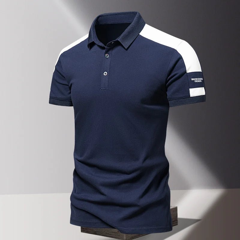 🆕 Pull d'Été Homme à Col Rabattu & Manches Courtes - deslyshopping