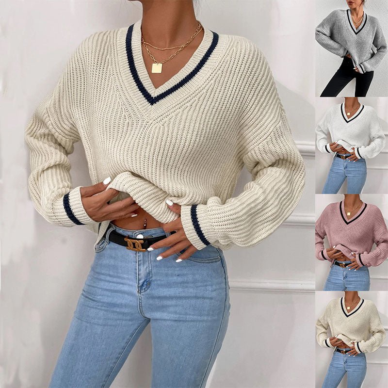 Pull rayé preppy chic - deslyshopping