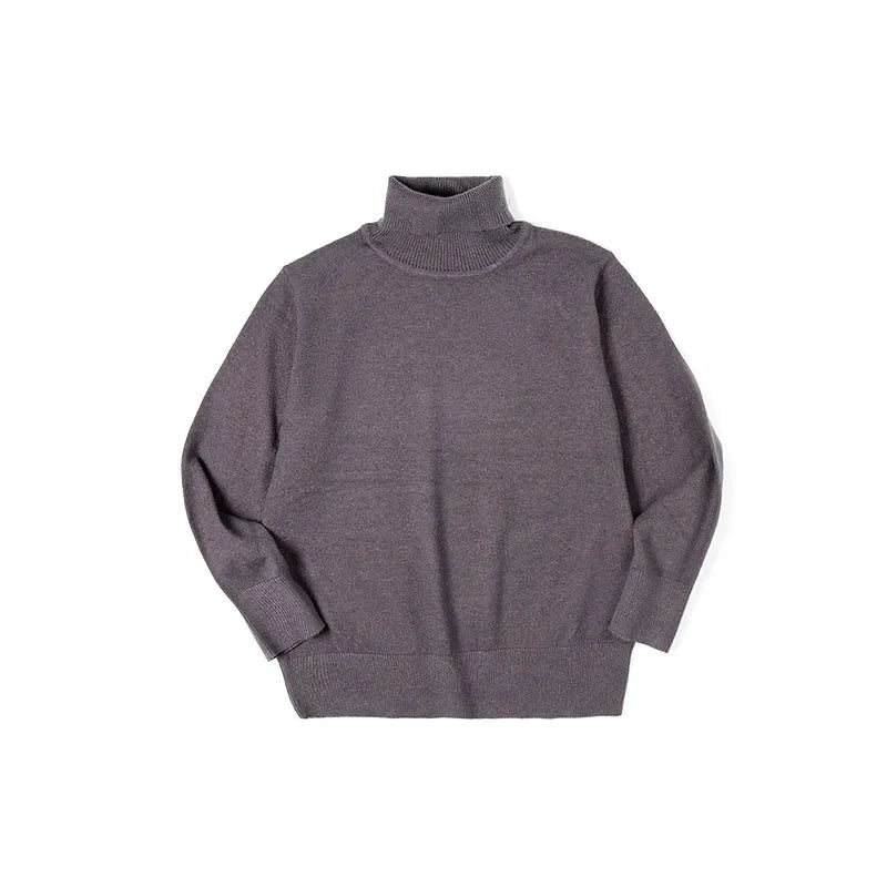 Pull thermique à col roulé pour homme - deslyshopping