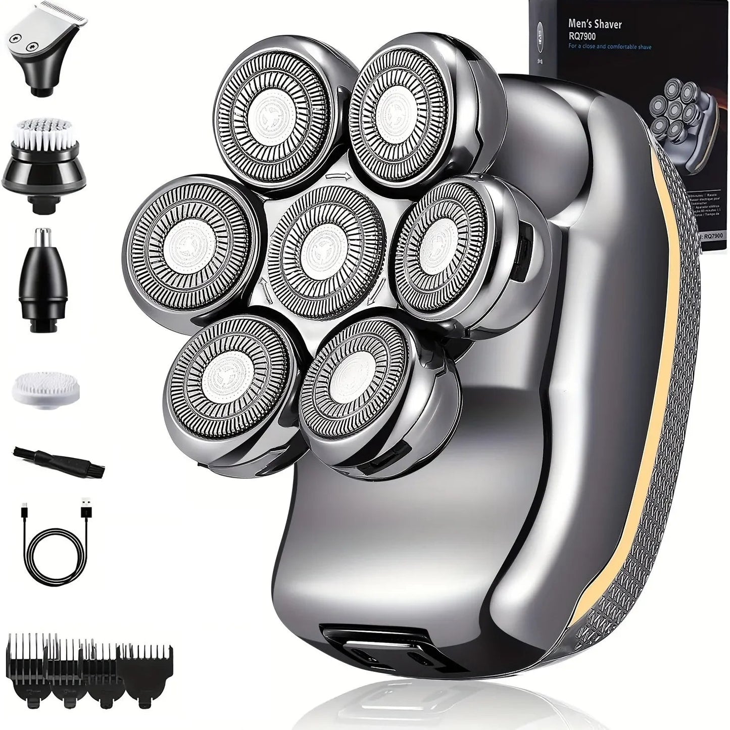 Rasoir Électrique Rechargeable Sans Fil - deslyshopping
