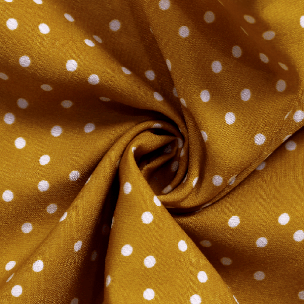 Robe à pois et bretelles spaghetti - deslyshopping