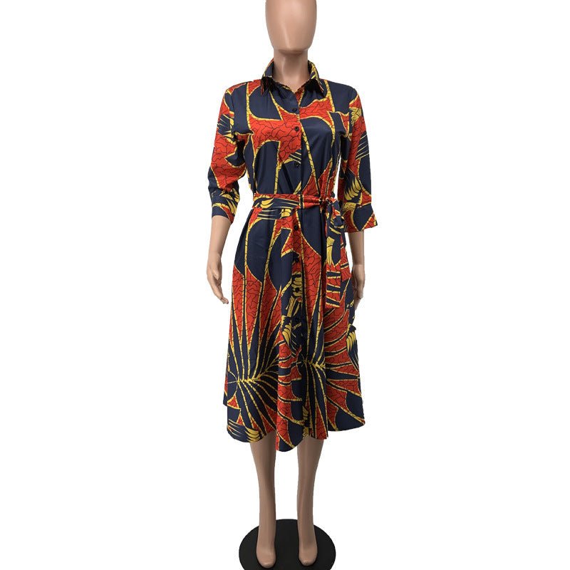 Robe Africaine en Polyester - deslyshopping