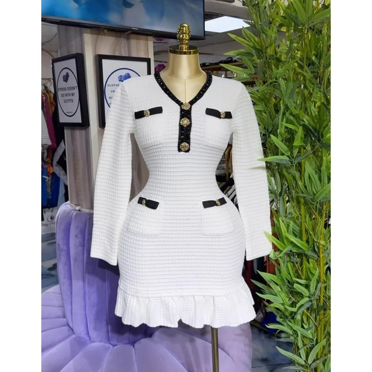 Robe chic automne 2024 - deslyshopping