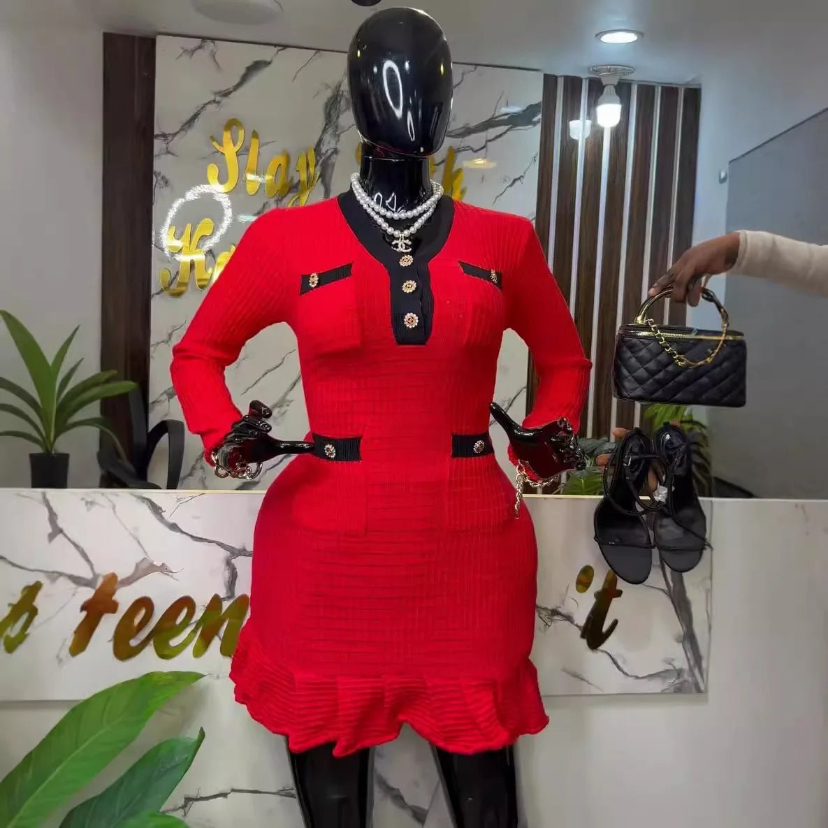 Robe chic automne 2024 - deslyshopping