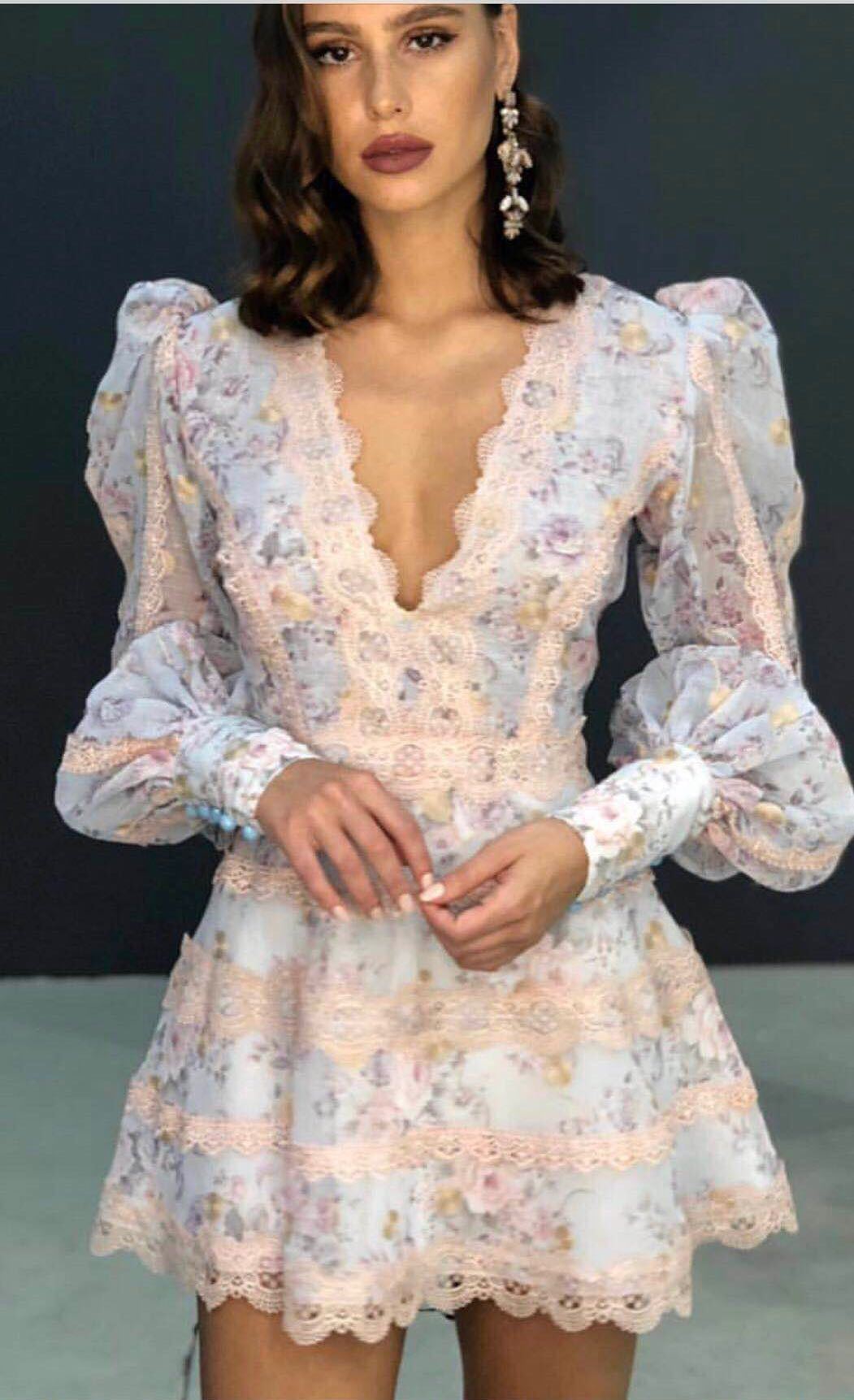 Robe imprimée décontractée - deslyshopping