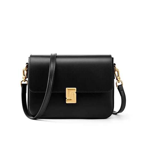 👜 Sac à Bandoulière Carré en Cuir Véritable - deslyshopping