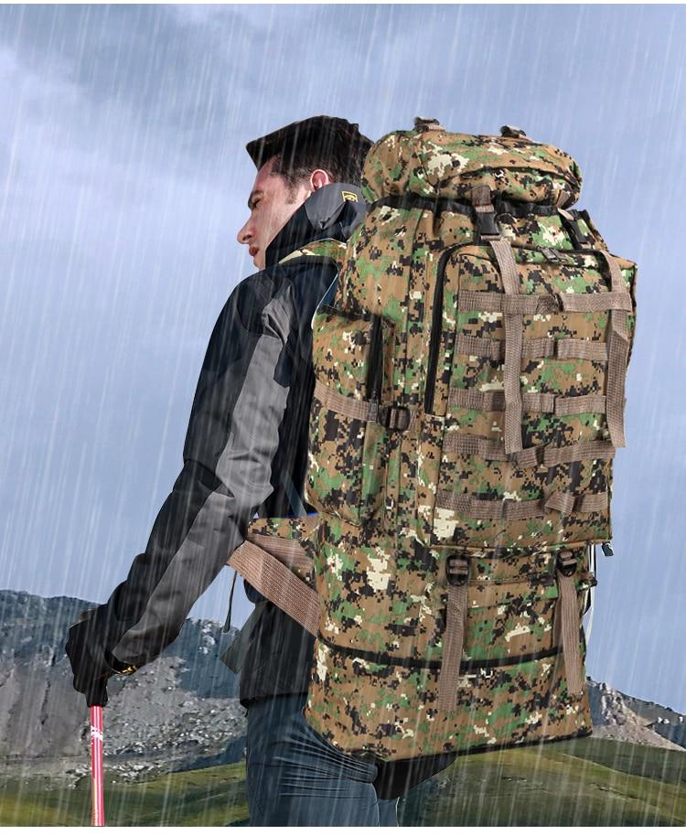🎒 Sac à dos de camping & randonnée 100L - deslyshopping