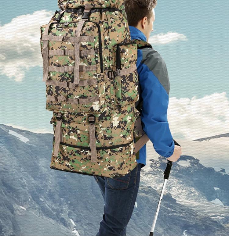 🎒 Sac à dos de camping & randonnée 100L - deslyshopping