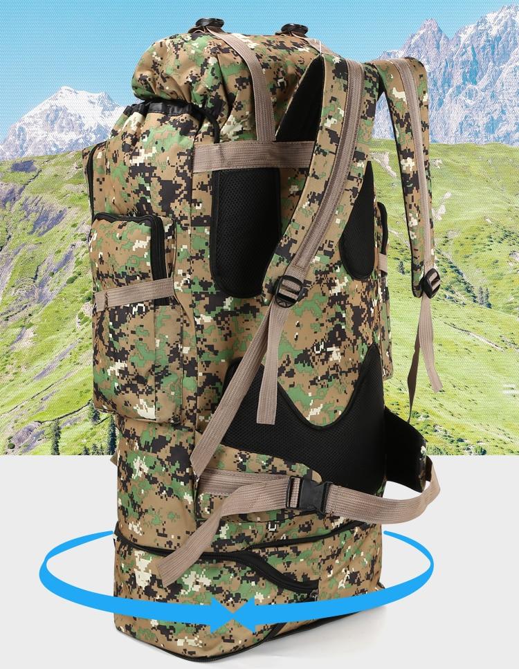🎒 Sac à dos de camping & randonnée 100L - deslyshopping