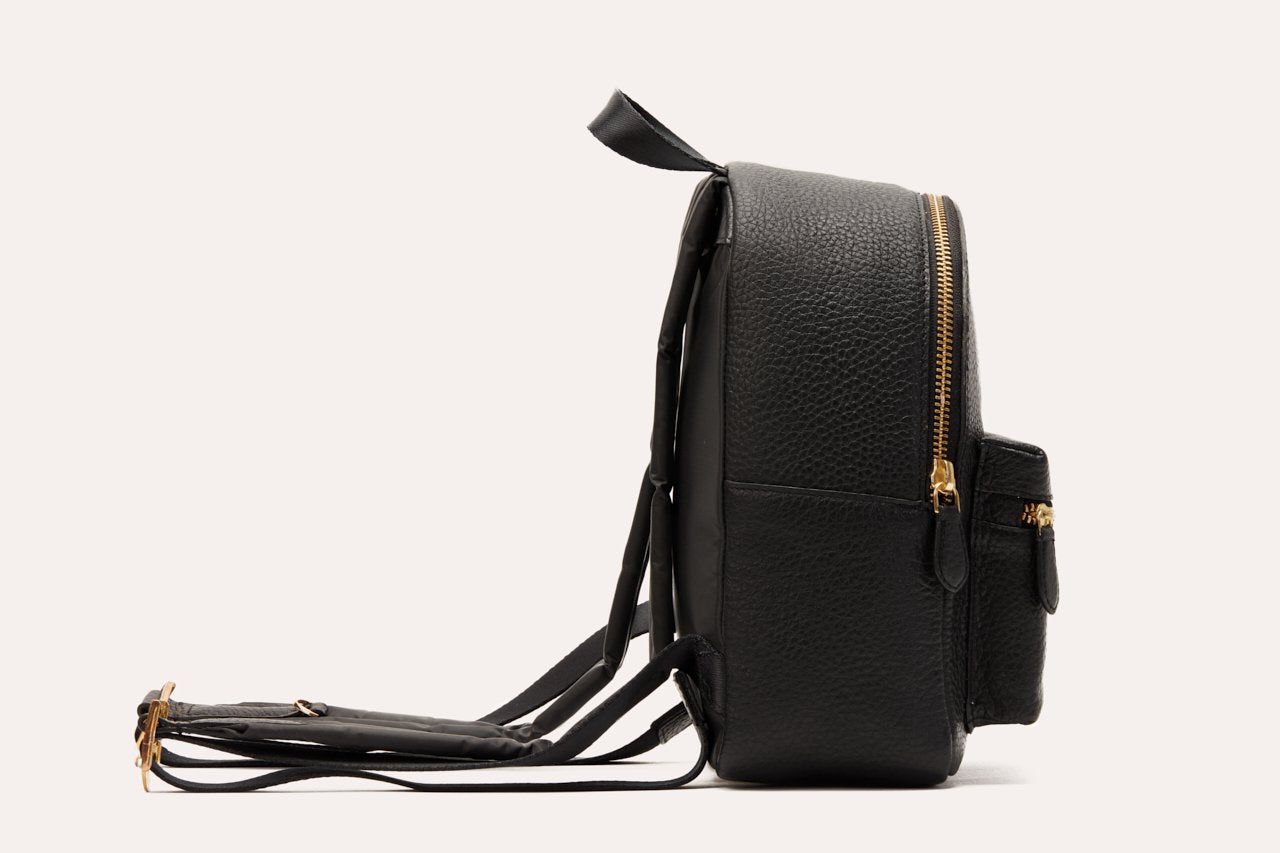 Sac à Dos Itty - Bitty en Cuir Véritable Galet 👜✨ - deslyshopping