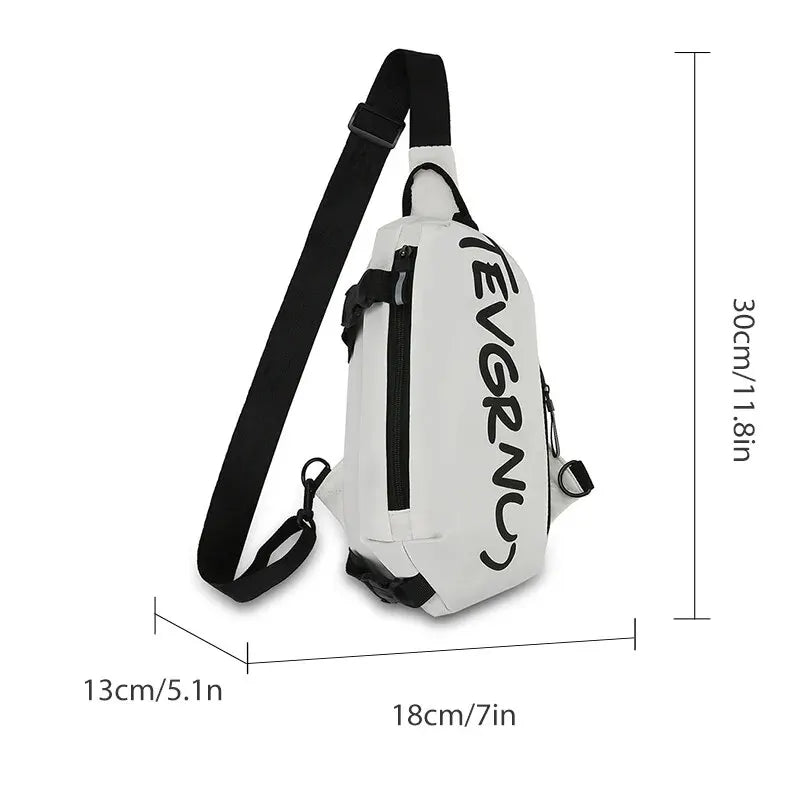 Sac de Poitrine en Nylon - deslyshopping