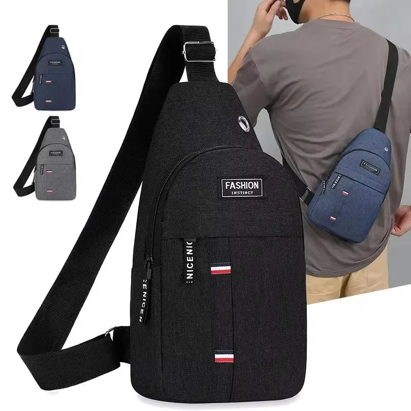 Sac de poitrine pour homme, - deslyshopping