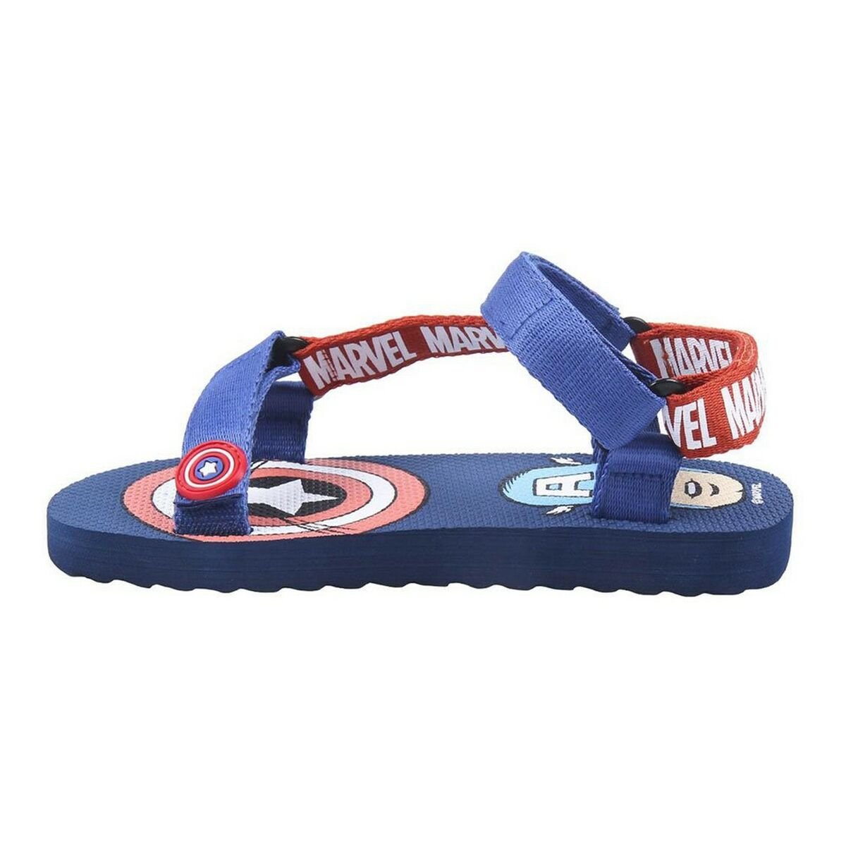 🦸‍♂️ Sandales Marvel pour Enfants – Bleu 🔵 - deslyshopping