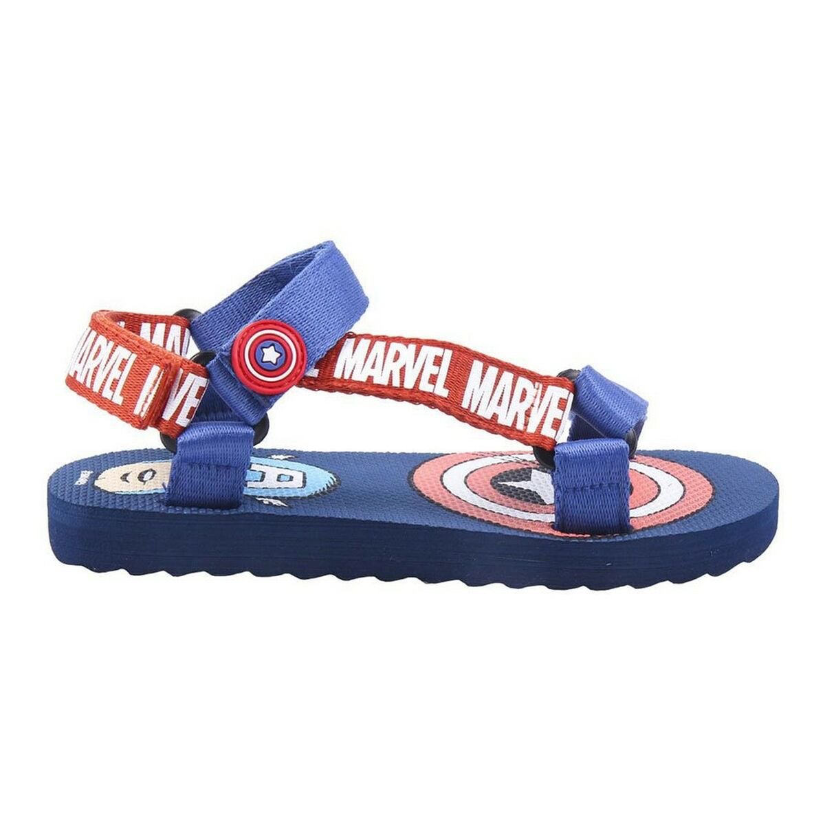 🦸‍♂️ Sandales Marvel pour Enfants – Bleu 🔵 - deslyshopping