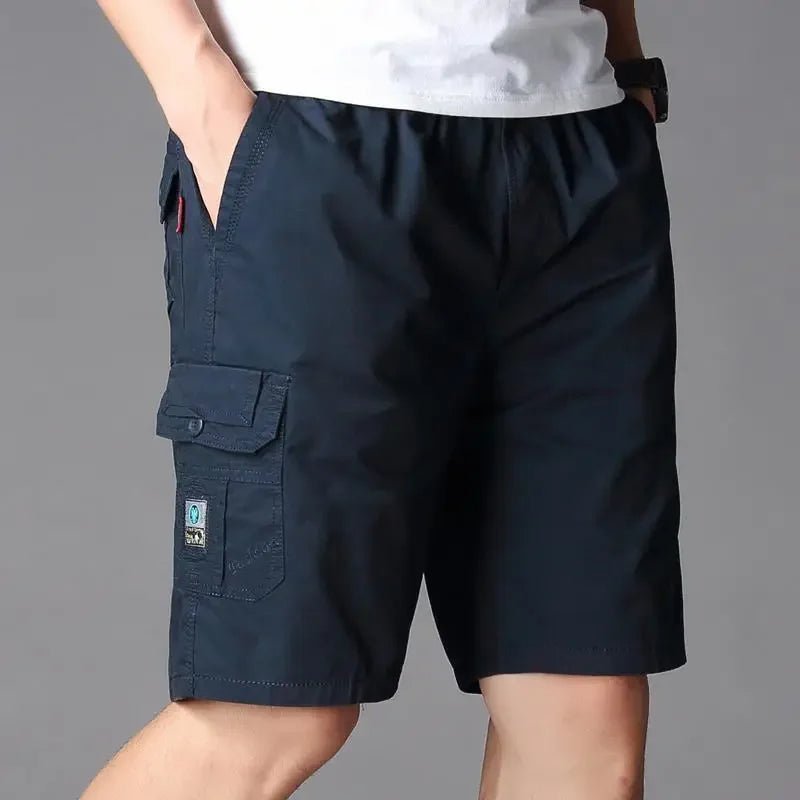 🩳 Short Cargo Large Uni Kaki - deslyshopping