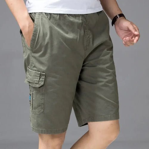 🩳 Short Cargo Large Uni Kaki - deslyshopping