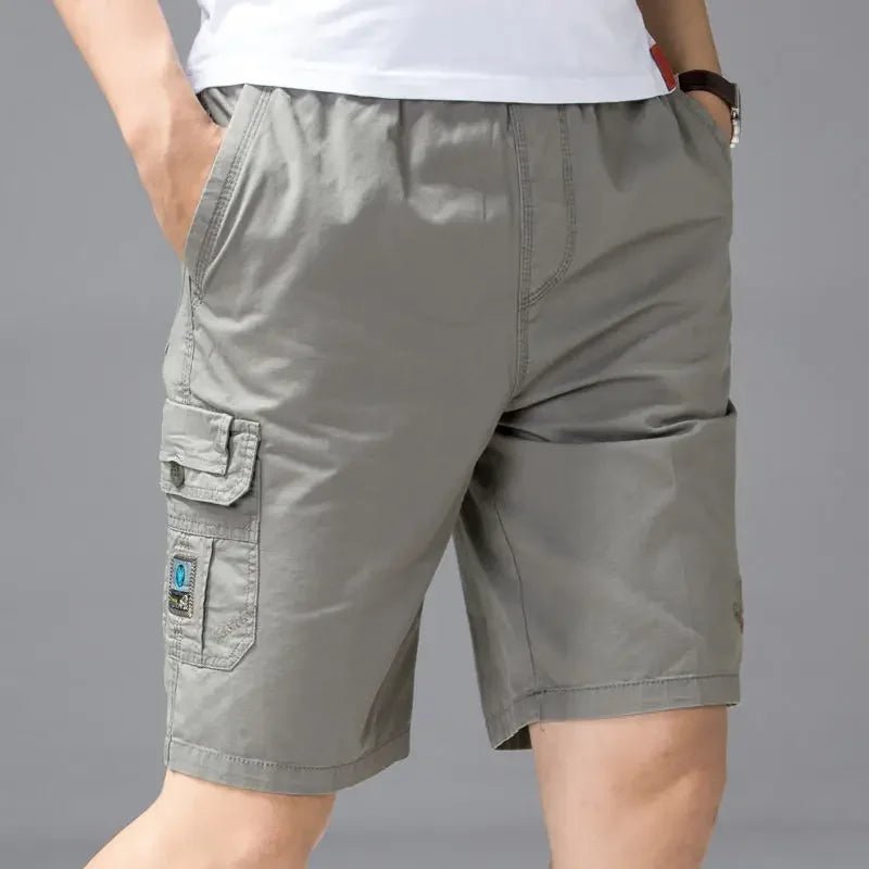 🩳 Short Cargo Large Uni Kaki - deslyshopping