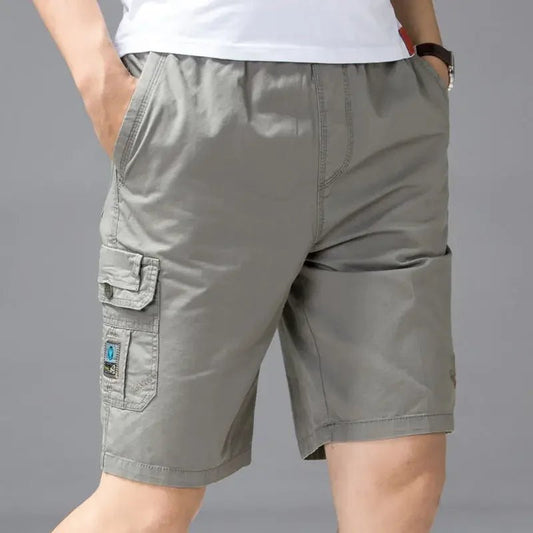 🩳 Short Cargo Large Uni Kaki - deslyshopping