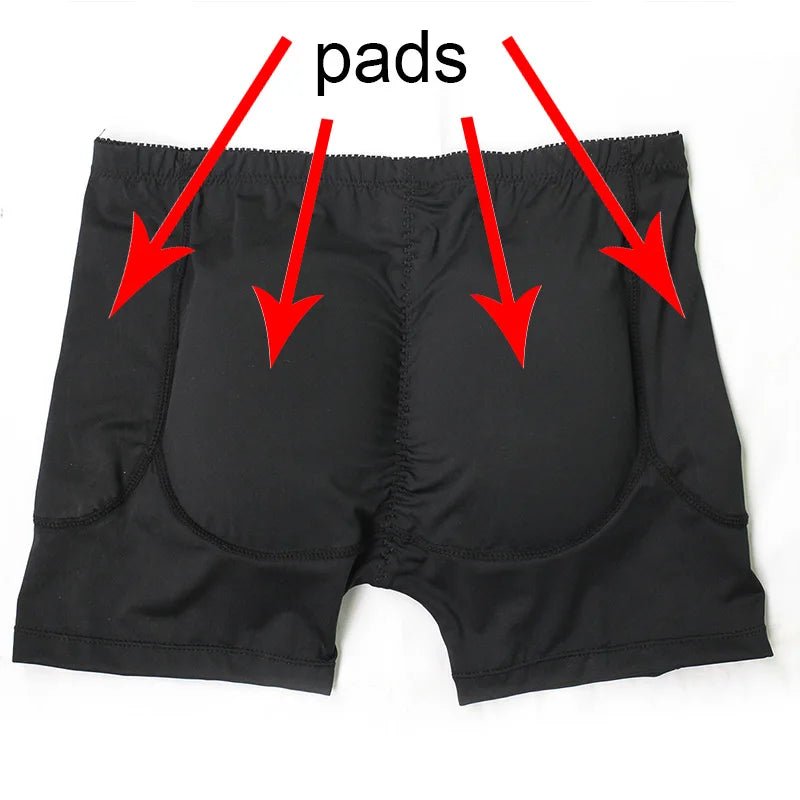 Short Gainant avec Rembourrage, Effet Fessier Galbé - deslyshopping