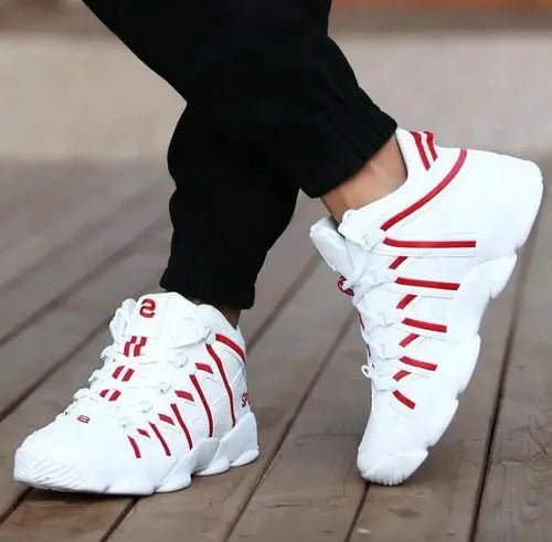 👟🏃Sneakers Blanches Sport en Grandes Tailles - deslyshopping