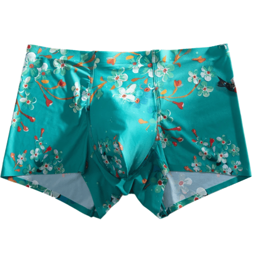 Sous - Vêtements Pour Hommes en Soie Glacée Flora - deslyshopping