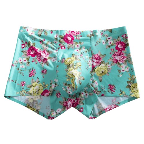 Sous - Vêtements Pour Hommes en Soie Glacée Flora - deslyshopping