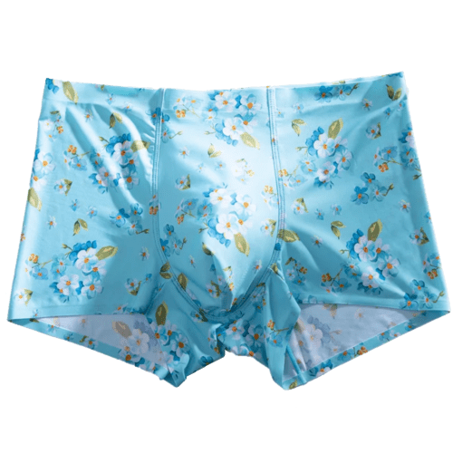 Sous - Vêtements Pour Hommes en Soie Glacée Flora - deslyshopping