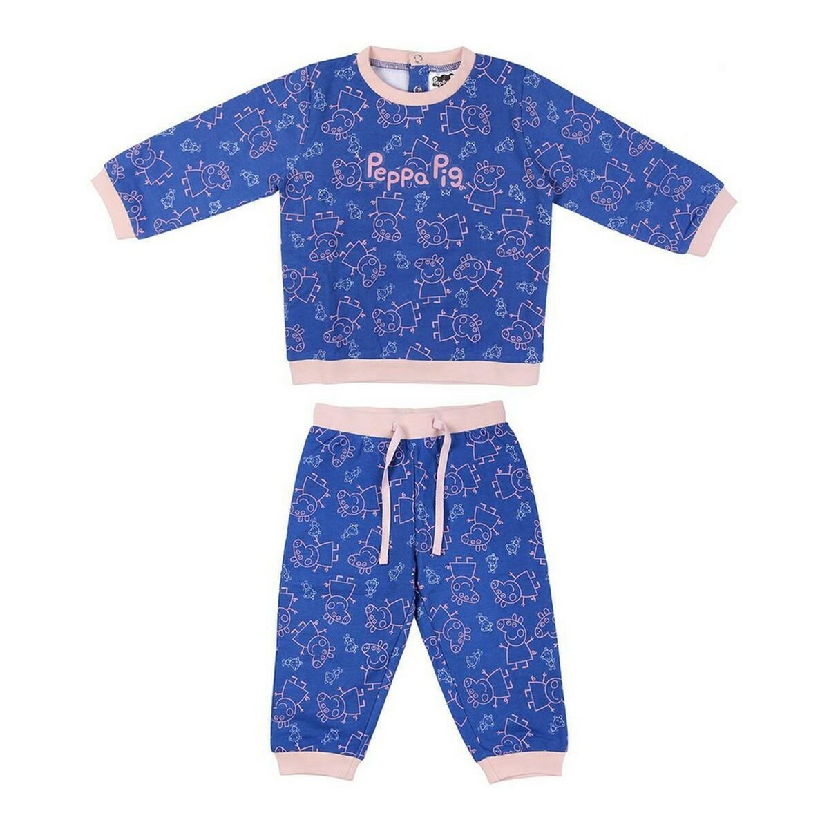 👶💙 Survêtement Enfant Peppa Pig Bleu - deslyshopping