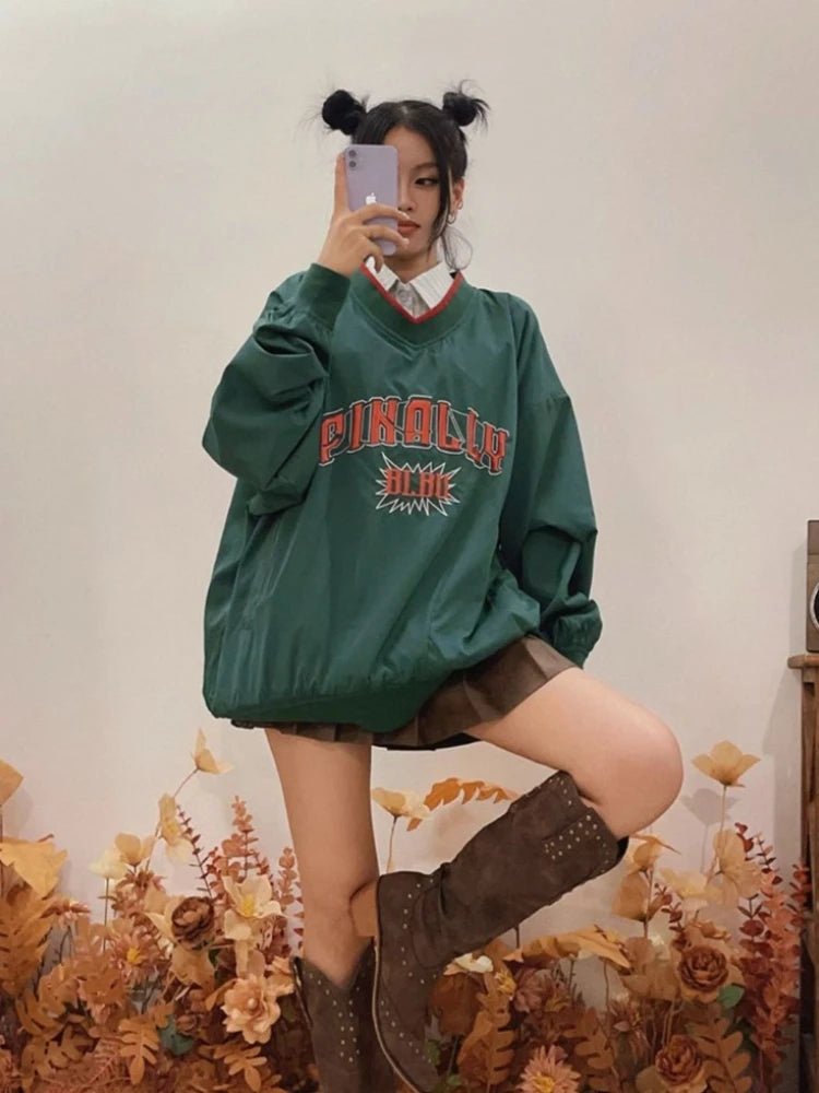 Sweat à capuche de baseball rétro - deslyshopping