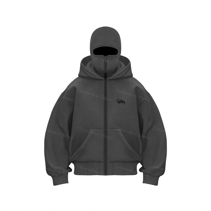 Sweat à Capuche d'Hiver pour Homme avec Cagoule - deslyshopping