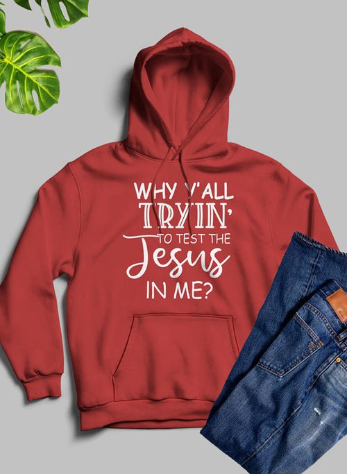 ✝️ Sweat à Capuche "Jesus In Me - deslyshopping
