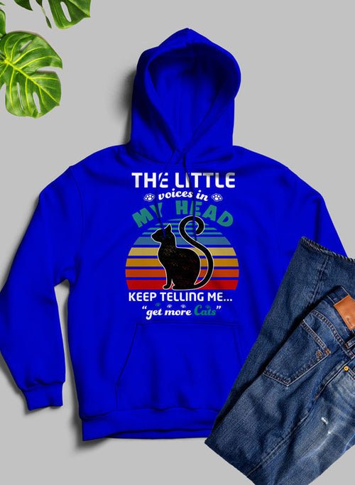 Sweat à capuche "Les petites voix dans ma tête - deslyshopping