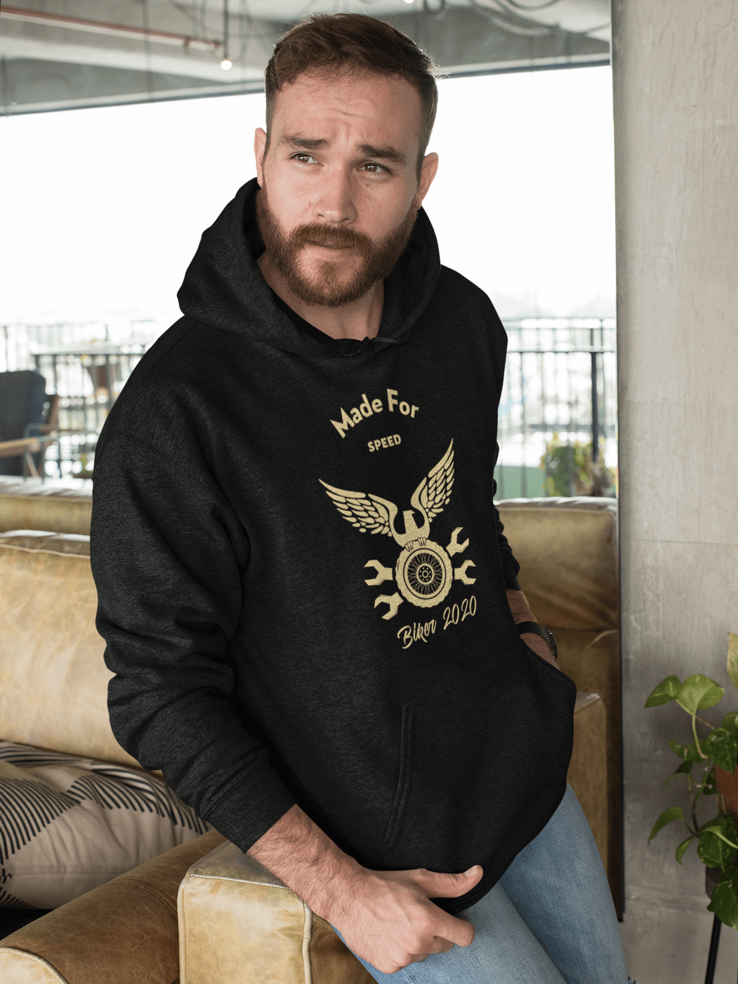 Sweat à capuche Made for Speed - deslyshopping