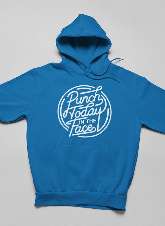 🥊 Sweat à Capuche "Punch Today In The Face - deslyshopping
