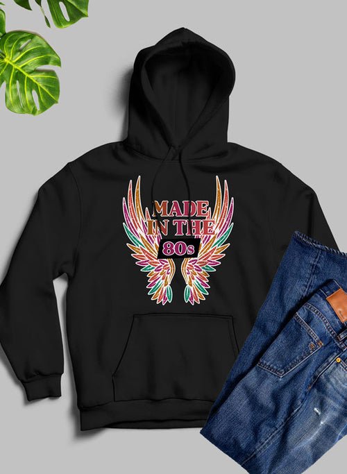🎉 Sweat à Capuche Vintage Inspiré des Années 80 🕺 - deslyshopping