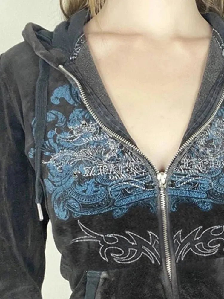 Sweat-shirts slim vintage Y2K - deslyshopping