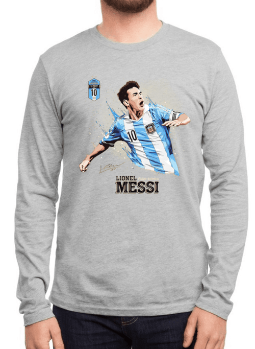 T-shirt à manches longues Messi - deslyshopping