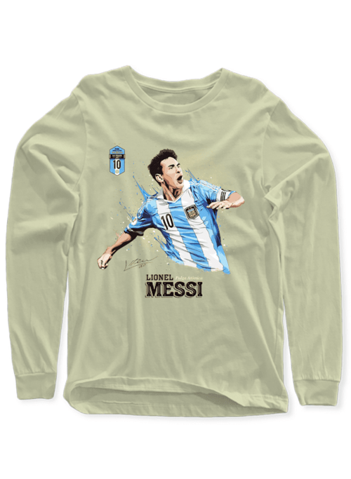 T-shirt à manches longues Messi - deslyshopping